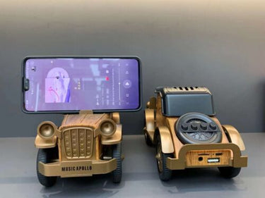 Vintage Bluetooth Speaker & FM Radio - Retro Style - InspiredGrabs.com